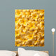 Yellow Plumeria Flowers With Water Droplets Wall Mural
