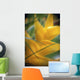 Soft Focus Detail Of Yellow Heliconia Flower On Plant A22A Wall Mural
