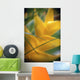 Soft Focus Detail Of Yellow Heliconia Flower On Plant A22A Wall Mural