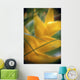 Soft Focus Detail Of Yellow Heliconia Flower On Plant A22A Wall Mural