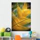 Soft Focus Detail Of Yellow Heliconia Flower On Plant A22A Wall Mural