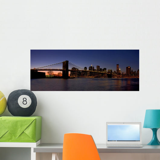 Sunset in Manhattan Wall Mural