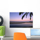 Palm Tree Fronds Lavender Hued Dusk A32G Wall Mural