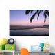 Palm Tree Fronds Lavender Hued Dusk A32G Wall Mural