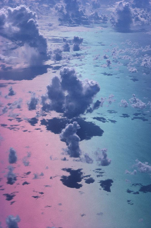 Special Effect Pink/Blue Sky Wall Mural