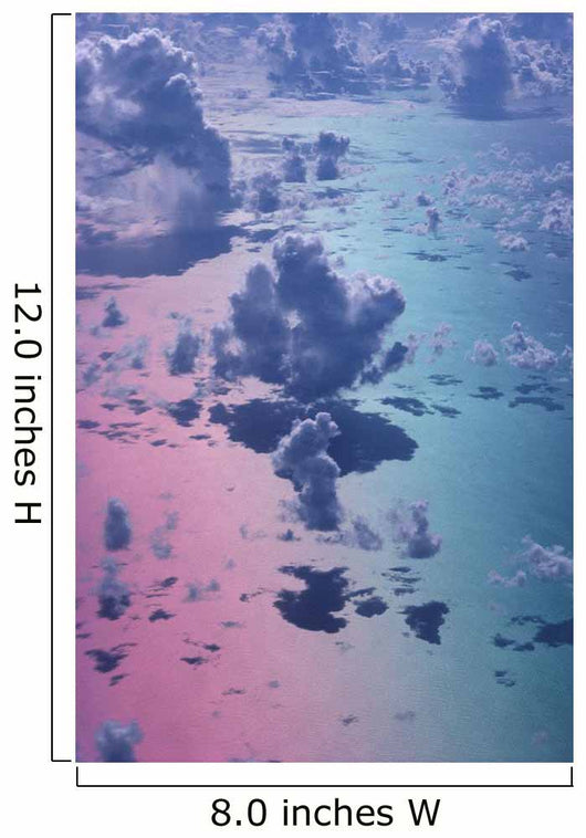 Special Effect Pink/Blue Sky Wall Mural