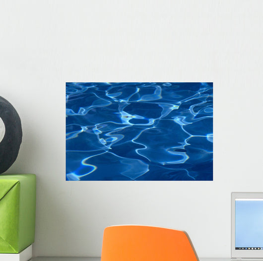 Reflections Of Pool Surface, Patterns A32F Wall Mural