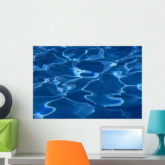 Reflections Of Pool Surface, Patterns A32F Wall Mural