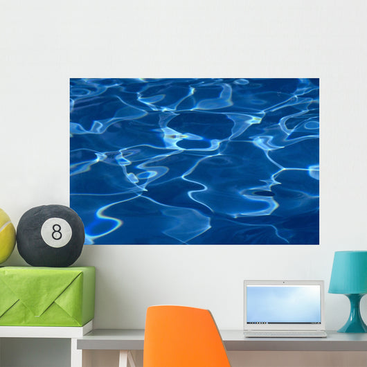 Reflections Of Pool Surface, Patterns A32F Wall Mural