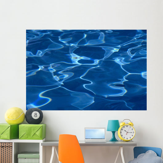 Reflections Of Pool Surface, Patterns A32F Wall Mural