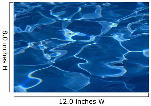 Reflections Of Pool Surface, Patterns A32F Wall Mural