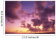 Tropical Cumulus Pink/Orange Clouds At Sunset, Over Ocean A35C Wall Mural