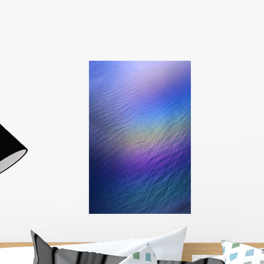 Hawaii, Rainbow Colors Over Water, Aerial Polarized Image A33E Wall Mural