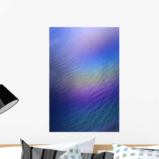 Hawaii, Rainbow Colors Over Water, Aerial Polarized Image A33E Wall Mural