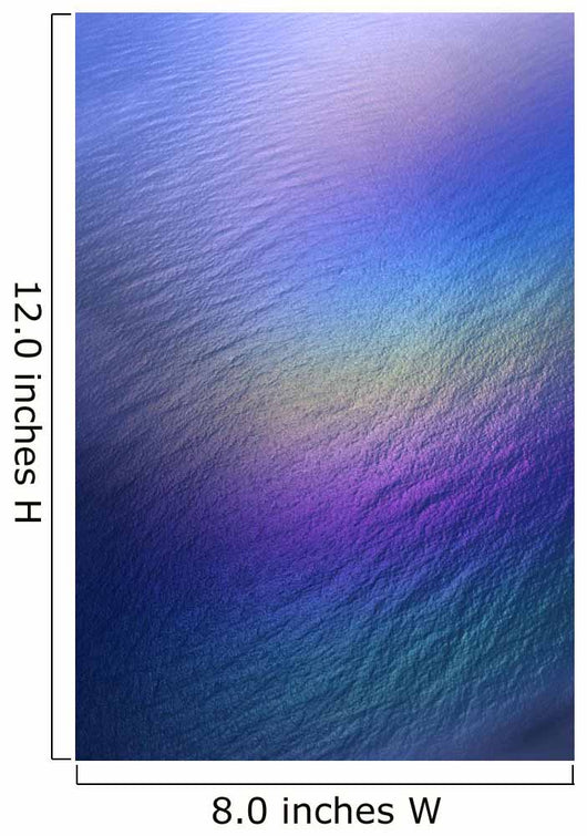 Hawaii, Rainbow Colors Over Water, Aerial Polarized Image A33E Wall Mural