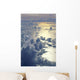 View From Above Clouds Over Ocean, Sun Reflections A35G Wall Mural