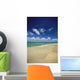 Hawaii, Kauai, North Shore, Clear Shoreline, Sand At Haena Beach A32A Wall Mural