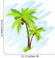 Palm Tree Wall Decal