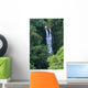 Waterfall Surrounded By Greenery A20H Wall Mural