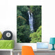 Waterfall Surrounded By Greenery A20H Wall Mural