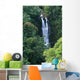 Waterfall Surrounded By Greenery A20H Wall Mural