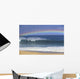 Rainbow Over Shore Break Beach Foreground Wall Mural