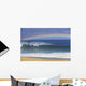 Rainbow Over Shore Break Beach Foreground Wall Mural