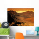Hawaii, Maui, Golden Sunlight Over Haleakala Crater, National Park Wall Mural