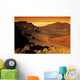 Hawaii, Maui, Golden Sunlight Over Haleakala Crater, National Park Wall Mural