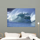 Hawaii, Large Wave Curling With Glassy Conditions A31B Wall Mural