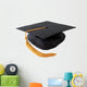 Graduation Cap Wall Decal