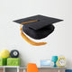 Graduation Cap Wall Decal