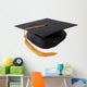 Graduation Cap Wall Decal