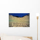 Underwater Reflections Along Sandy Bottom, At Surface Blue Sky Visible Wall Mural