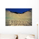 Underwater Reflections Along Sandy Bottom, At Surface Blue Sky Visible Wall Mural
