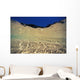 Underwater Reflections Along Sandy Bottom, At Surface Blue Sky Visible Wall Mural