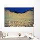 Underwater Reflections Along Sandy Bottom, At Surface Blue Sky Visible Wall Mural