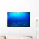 Hawaii, Mackerel Scad, Opelu School In Blue Ocean A84B Wall Mural