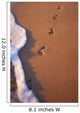 Close-Up Of Footprints Wall Mural