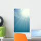 Brilliant Sunburst Through Water Surface Wall Mural