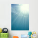 Brilliant Sunburst Through Water Surface Wall Mural