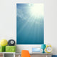 Brilliant Sunburst Through Water Surface Wall Mural