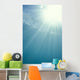 Brilliant Sunburst Through Water Surface Wall Mural