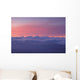 Sky At Sunset With Layer Of Puffy Clouds Wall Mural