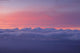 Sky At Sunset With Layer Of Puffy Clouds Wall Mural