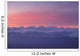 Sky At Sunset With Layer Of Puffy Clouds Wall Mural