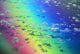 Polarized Rainbow And Aerial Of Clouds Over The Ocean Wall Mural