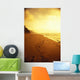 Golden Sky And Water Wall Mural