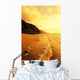 With Foamy Surf And Cliff In Background Wall Mural