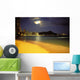 Bright Yellow Sand Skyline Illuminated Wall Mural